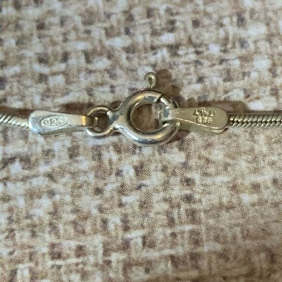 Sterling Silver LOVE Necklace - Picture 2 of 3